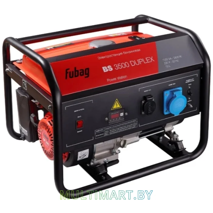 Бензиновый генератор Fubag BS 3500 Duplex